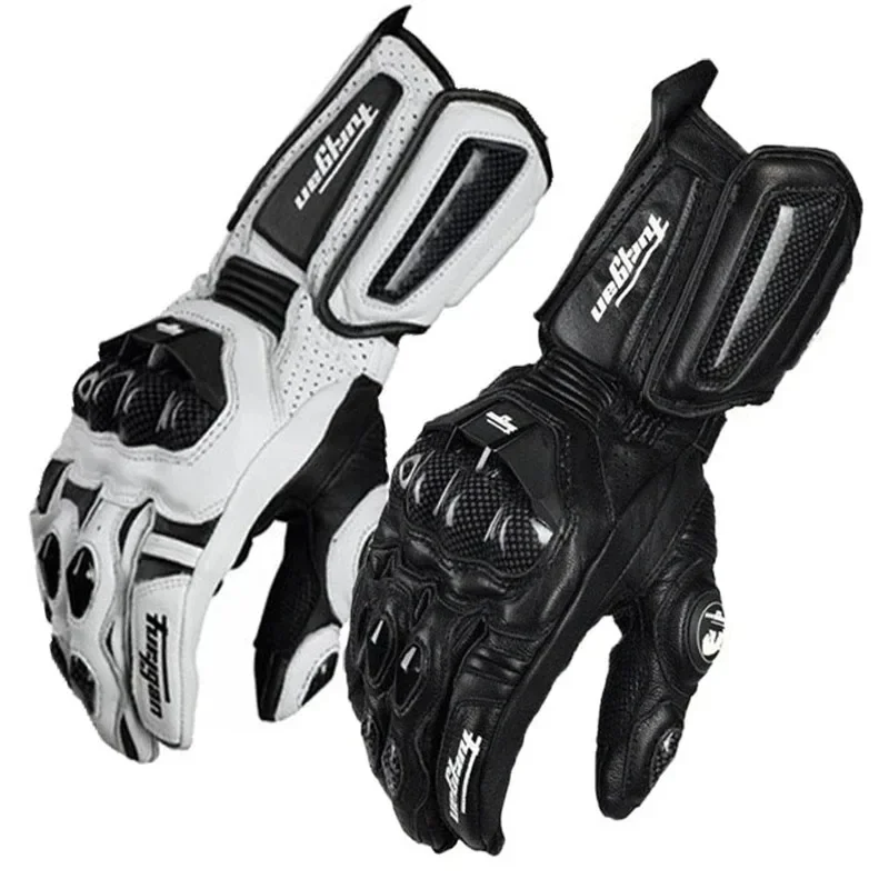 Horse Riding Glove - Мужские мотоперчатки из натуральной кожи Luva