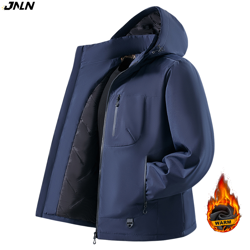Outdoor Sport Waterproof Jacket - JNLN мужская зимняя теплая ветровка с