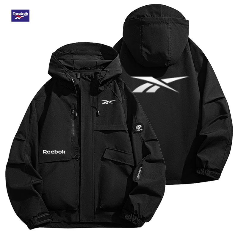 Outdoor Sport Waterproof Jacket - Куртка Reebok Logo 2026 мужская ветрозащитная