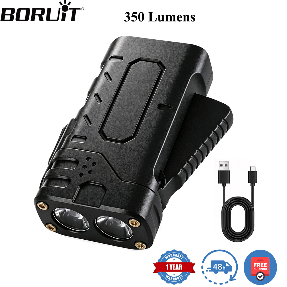 Outdoor Sport Activity - BORUIiT Ручной фонарь EDC с LED-подсветкой,