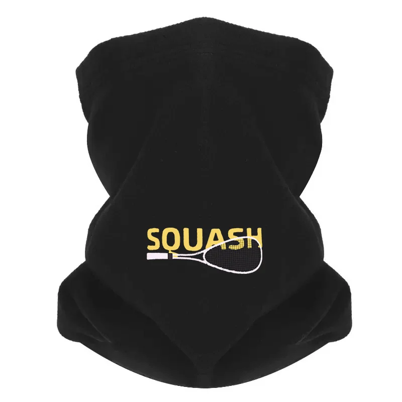 Outdoor Sport Background - Спортивная ракетка для сквоша на черном