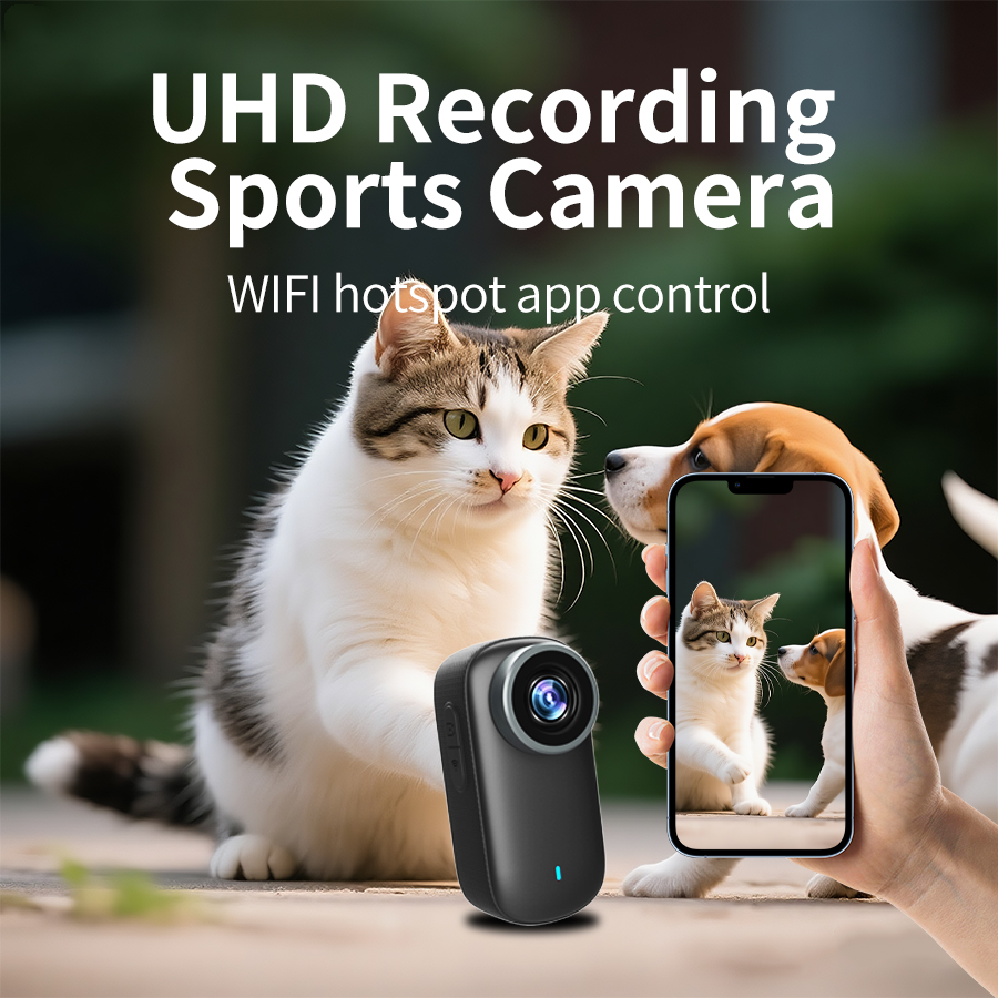 Indoor Sport And Outdoor Sports - 4K экшн-камера для записи видео с
