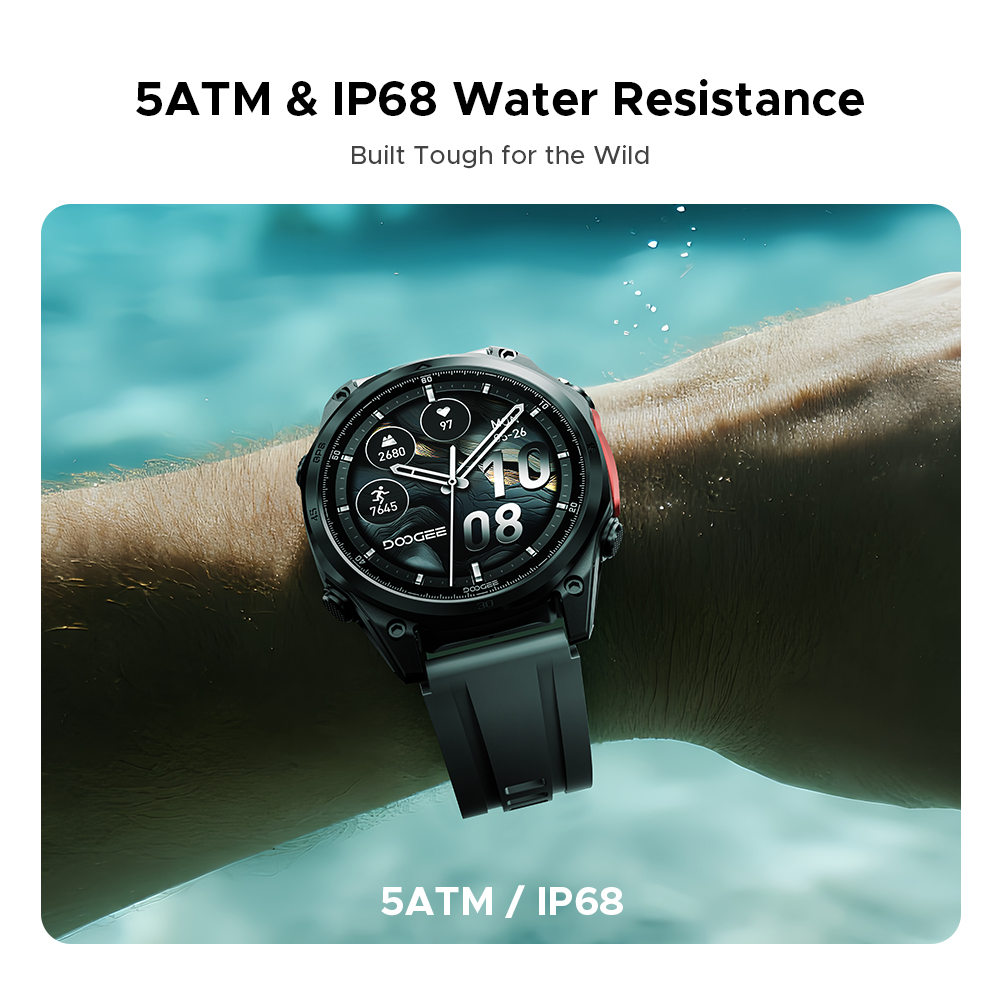 Умные часы DOOGEE ANYWISE W1 P – обзор и цена Outdoor Sport Smart Watch