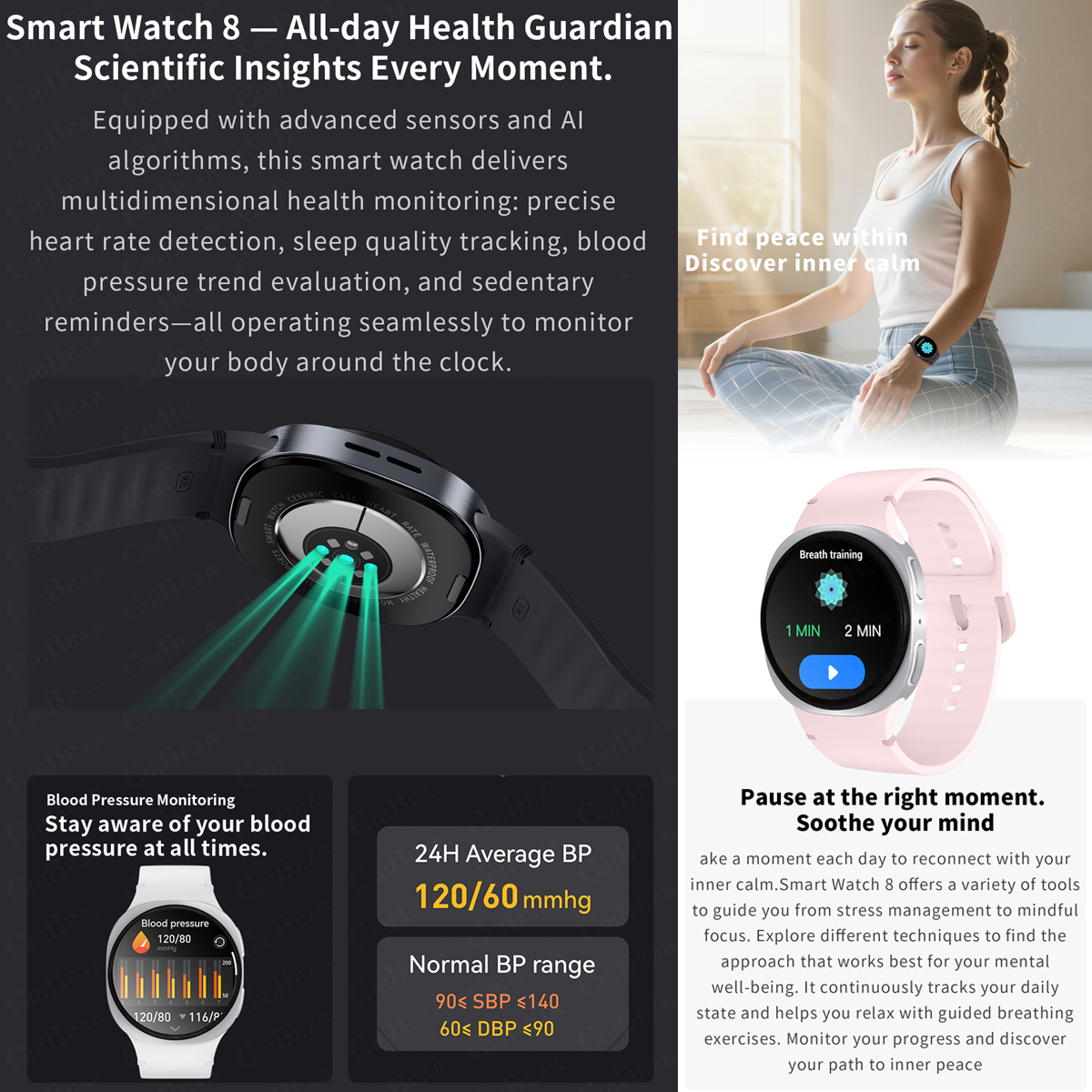 Новые смарт-часы 2026 года: 8  – обзор и цена Outdoor Sport Smart Watch