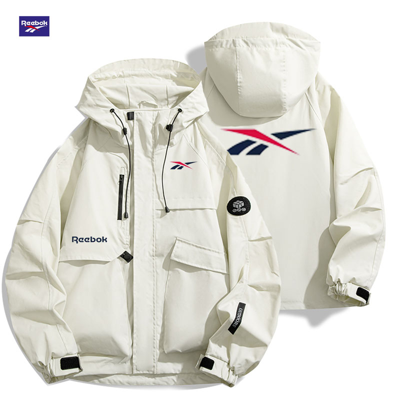 Куртка Reebok Logo 2026 мужска – обзор и цена Outdoor Sport Waterproof Jacket