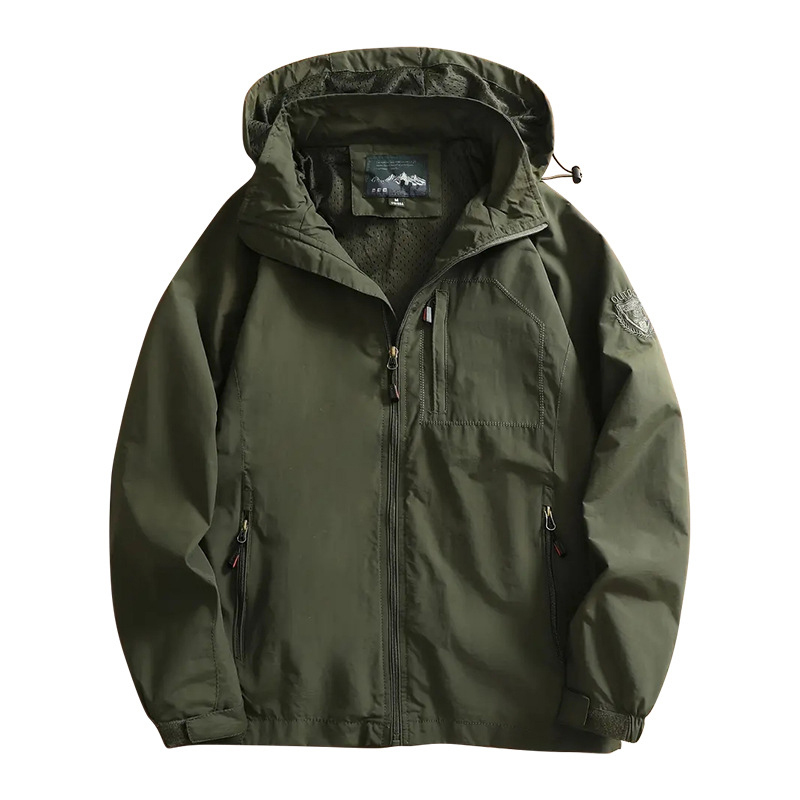 Осенние мужские походные водон – обзор и цена Outdoor Sport Waterproof Jacket