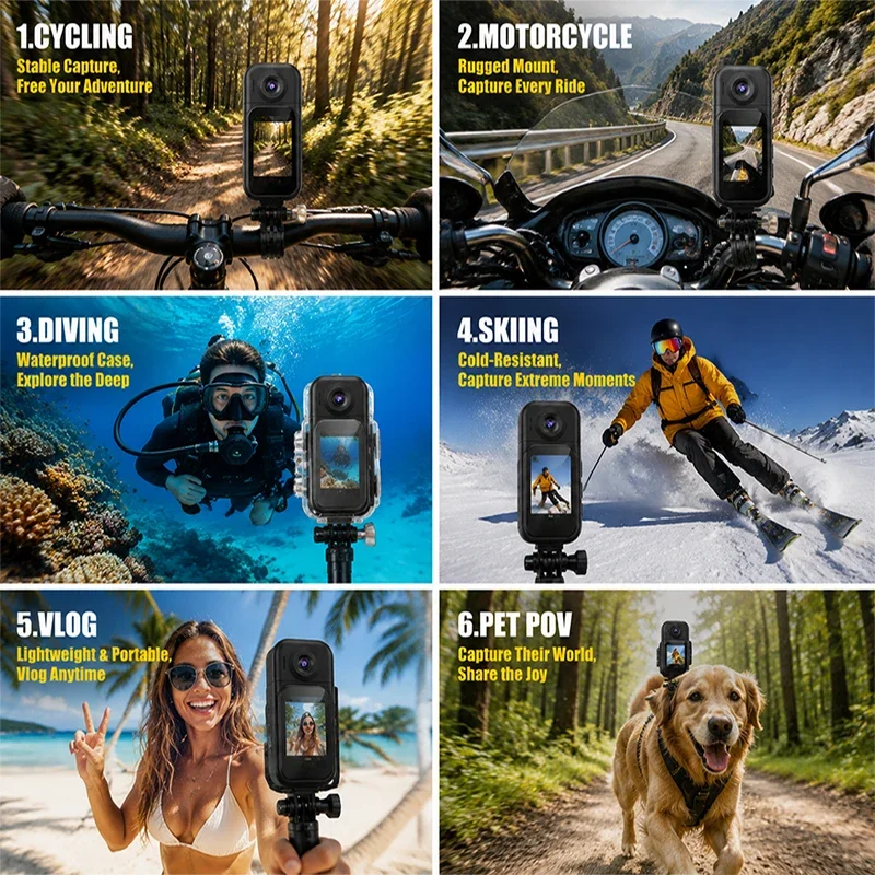 Мини-спортивная камера 4K/1080 – обзор и цена Outdoor Sport Ideas