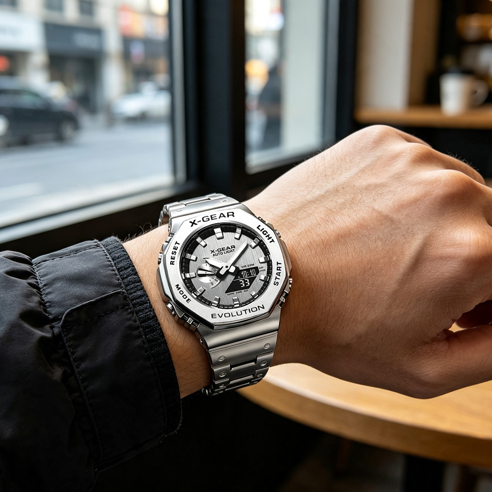 X-GEAR Цифровые спортивные час – обзор и цена Outdoor Sport Smart Watch
