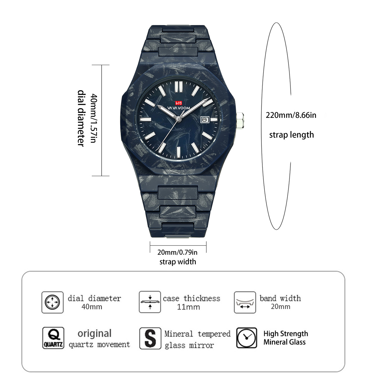 VA VA VOOM Мужские часы Кварце – обзор и цена Outdoor Sport Smart Watch
