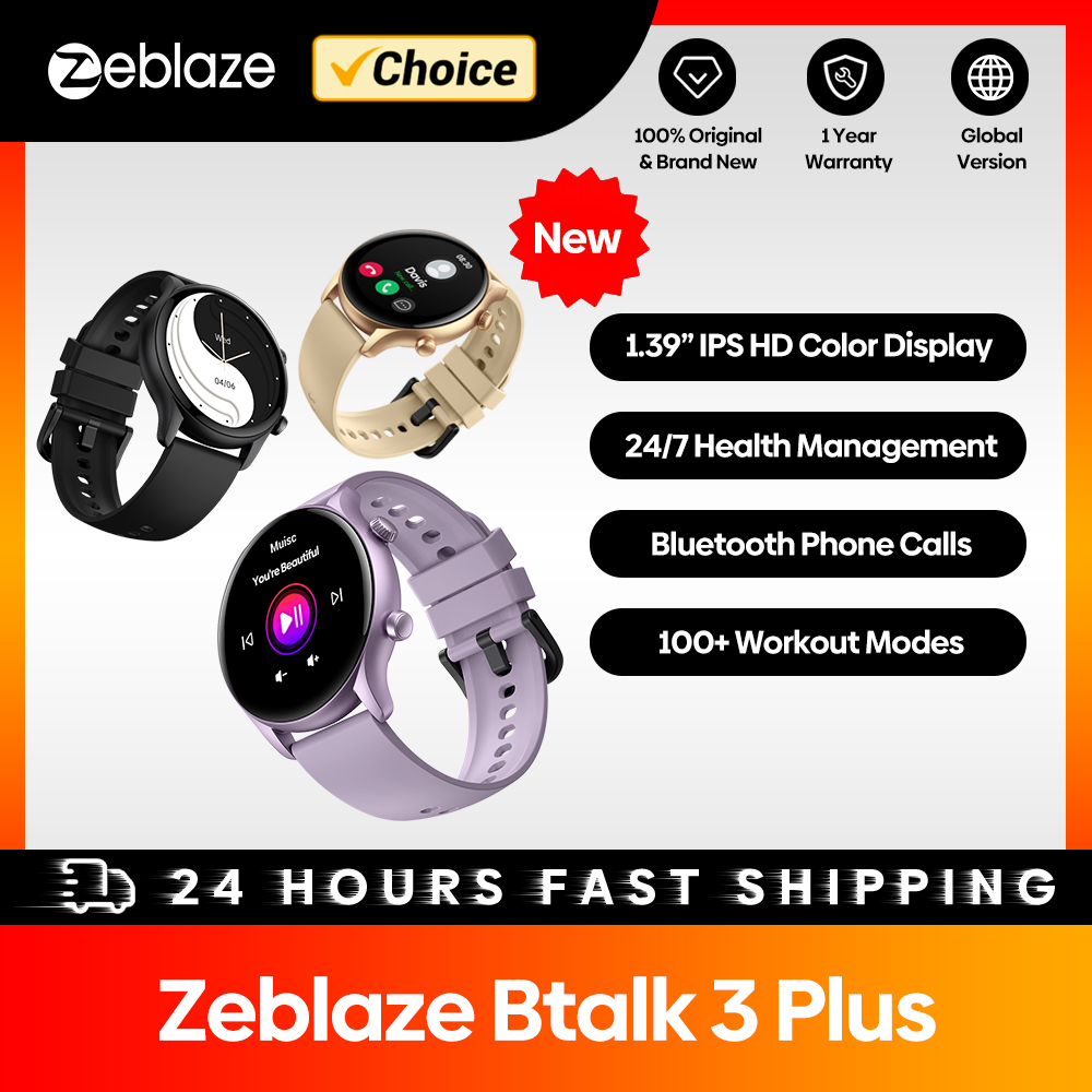 Новые умные часы Zeblaze Btalk – обзор и цена Outdoor Sport Smart Watch
